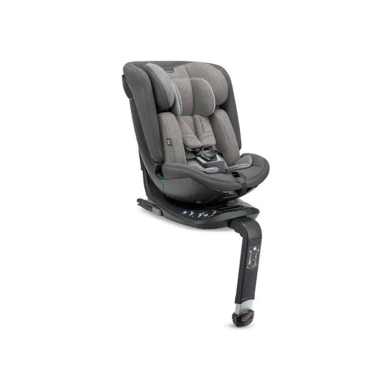 Inglesina Copernico Seggiolino Auto i-Size 40–145 cm, Rotazione 360°, Isofix, Stone Grey
