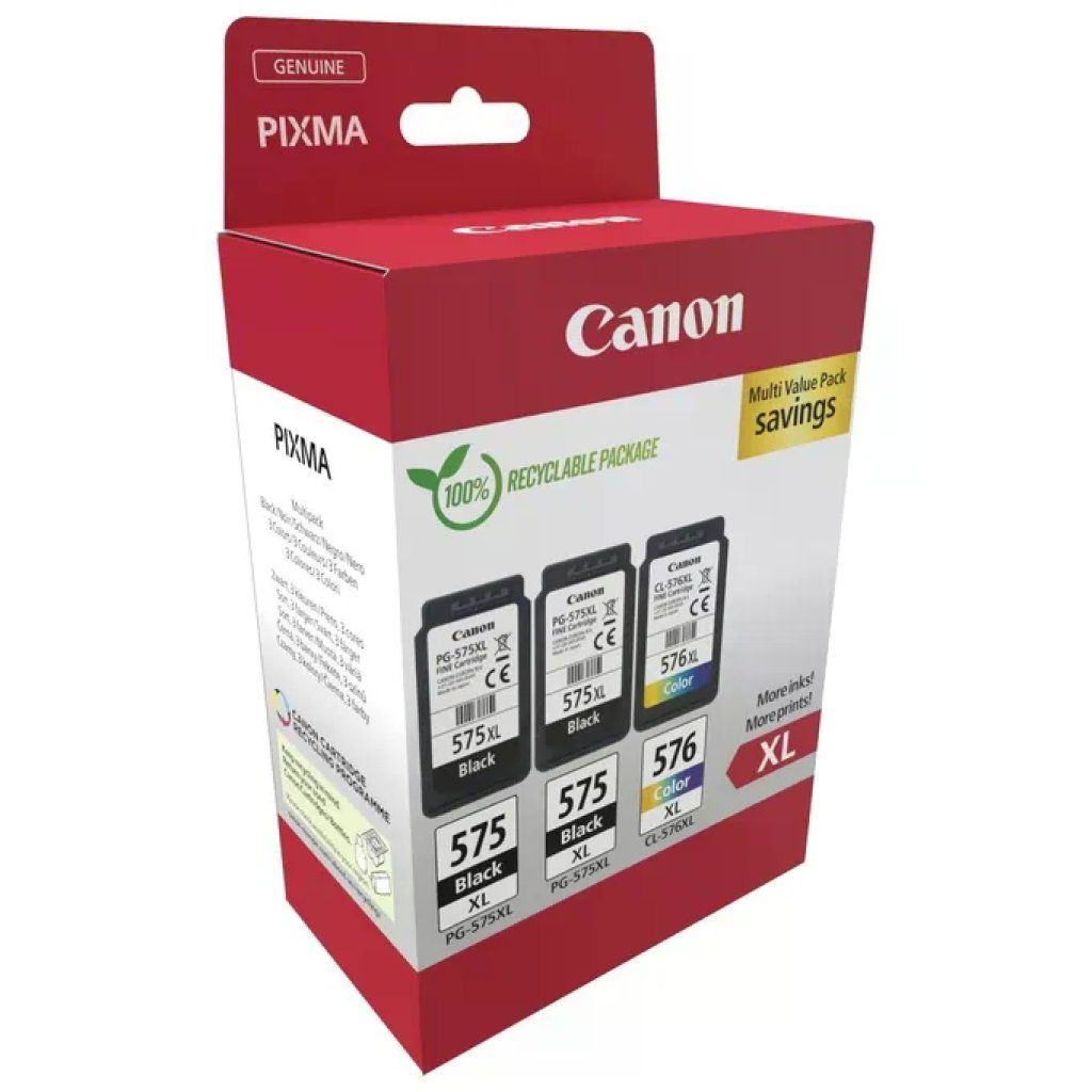 Canon 5437C004 Multipack Cartucce Originali XL, 3 pezzi Canon 5437C004 Multipack Cartucce Originali XL, 3 pezzi