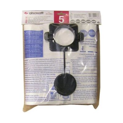 Gisowatt 83144B0I Sacchetti Filtro in Carta, 5 Pezzi