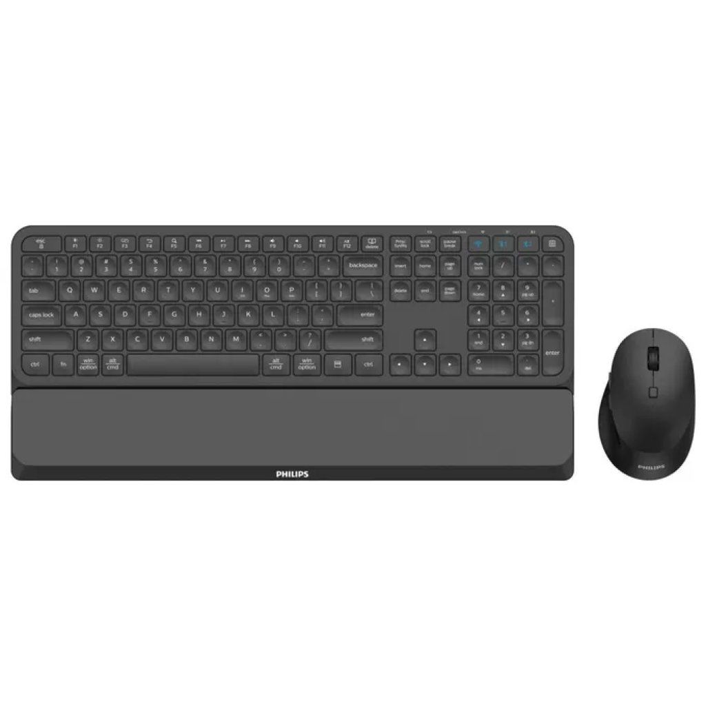Philips SPT6607B/34 Kit Tastiera e Mouse Bluetooth Wireless Philips SPT6607B/34 Kit Tastiera e Mouse Bluetooth Wireless