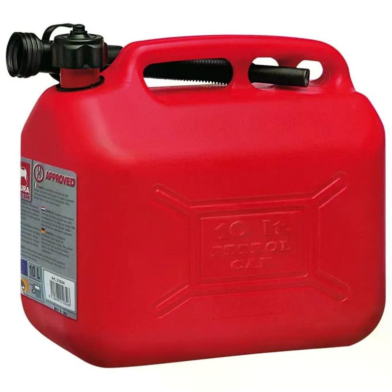 YEPPON Eurasia 21035 – Tanica carburante rossa da 10 L