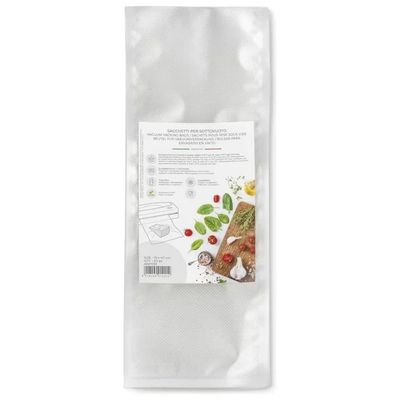 Magic Vac ANP1130 Sacchetti Goffrati per Sottovuoto, 50 Pezzi, 15 x 40 cm