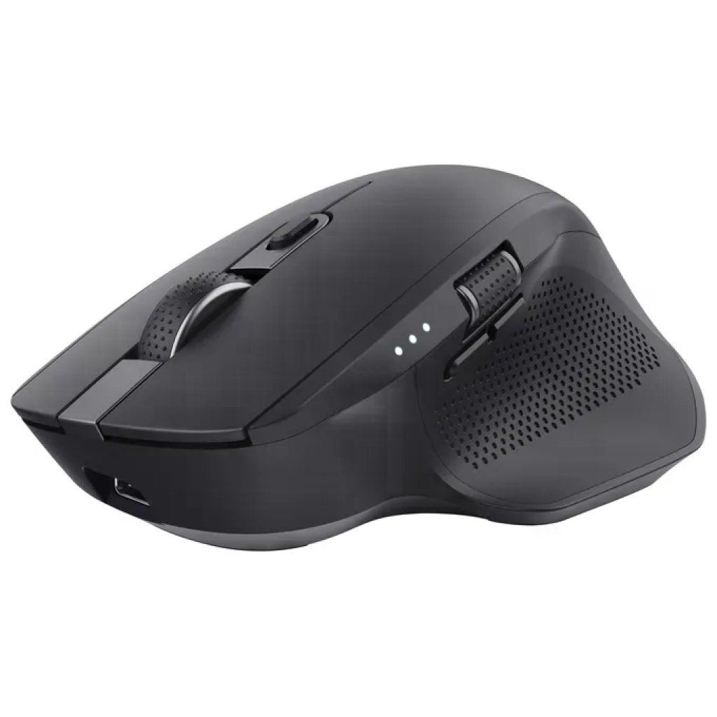 Trust Ozaa+ Mouse Ergonomico Wireless 3200 DPI Nero Trust Ozaa+ Mouse Ergonomico Wireless 3200 DPI Nero