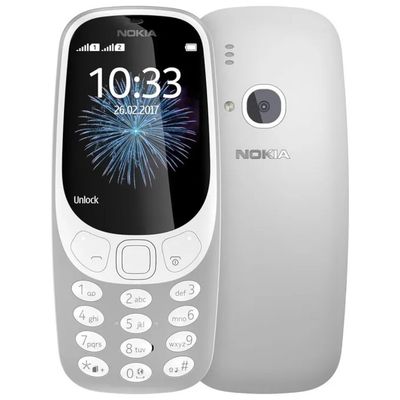 Nokia 3310 Dual SIM, display 2,4”, fotocamera 2 MP, grigio Nokia 3310 Dual SIM, display 2,4”, fotocamera 2 MP, grigio