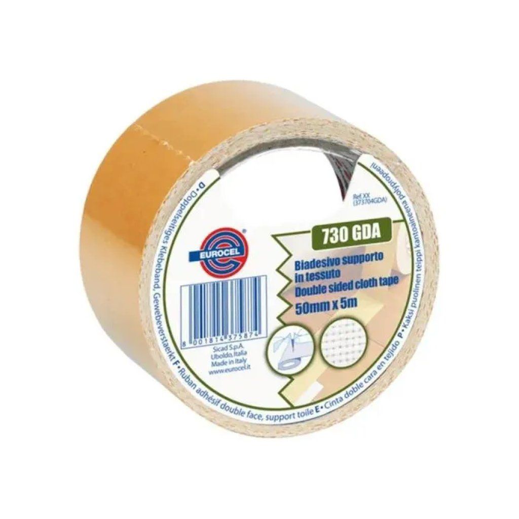 Eurocel 730GDA Nastro Biadesivo per Tappeti 50 mm x 5 m