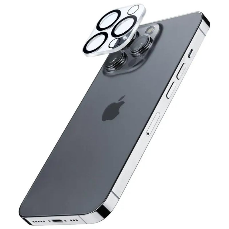 Cellularline Protezione Fotocamera 9H per iPhone 14 Pro e 14 Pro Max