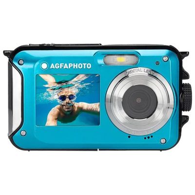 AgfaPhoto WP8000 Fotocamera compatta 24 MP CMOS Doppio Display LCD 16X Zoom Digitale colore Blu AgfaPhoto WP8000 Fotocamera compatta 24 MP CMOS Doppio Display LCD 16X Zoom Digitale colore Blu