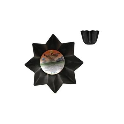 HOME Stampo per Pandoro a Stella Antiaderente 800 g 22 cm