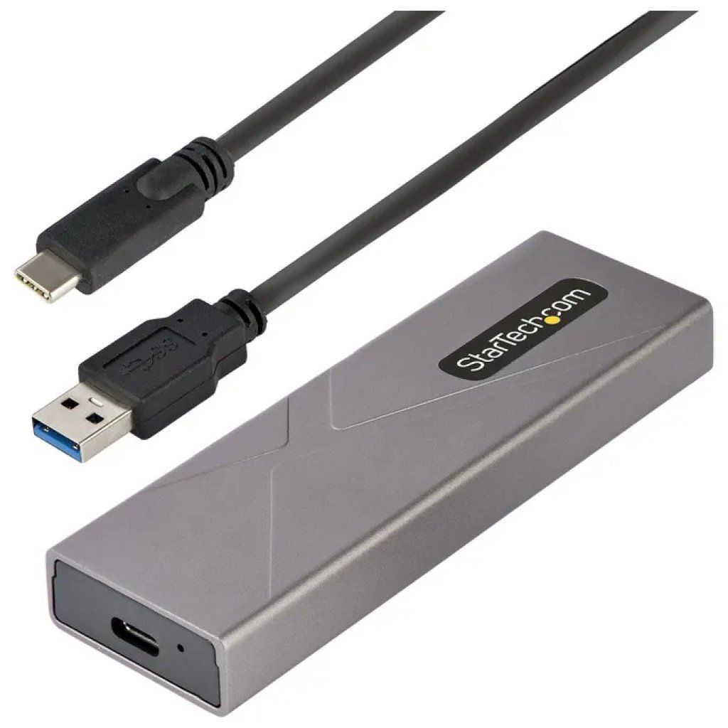 StarTech.com M2-USB-C-NVME-SATA Box Esterno SSD M.2 NVMe SATA USB