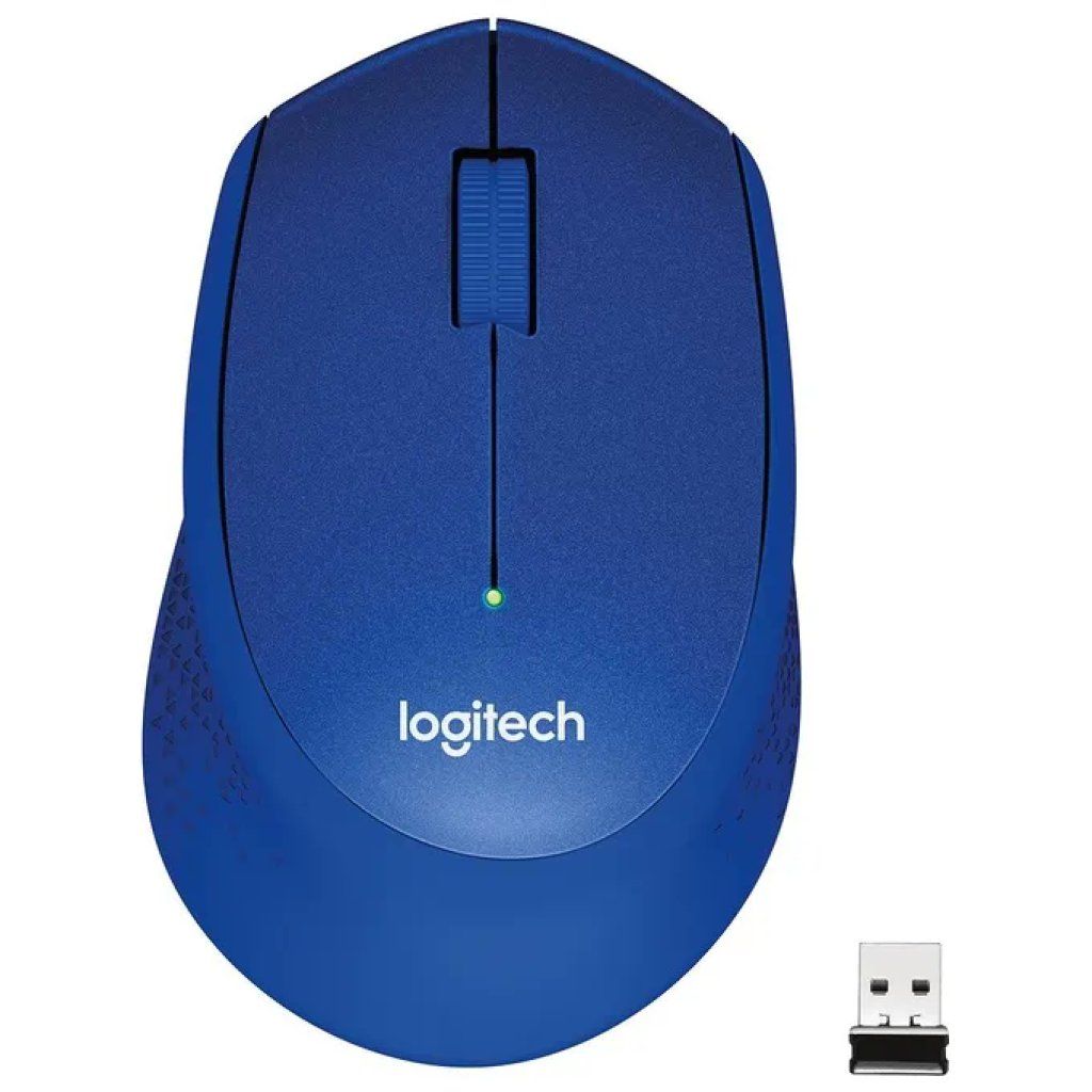 LOGITECH Mouse wireless Logitech M330 Silent, blu LOGITECH Mouse wireless Logitech M330 Silent, blu