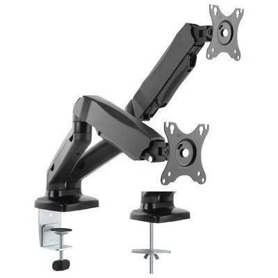 VALUE 17.99.1163-3 Supporto pneumatico doppio monitor 12–27″ nero VALUE 17.99.1163-3 Supporto pneumatico doppio monitor 12–27″ nero