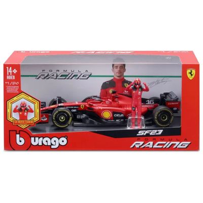 Bburago Ferrari SF-23 #16 Charles Leclerc F1 2023, modellino 1:24