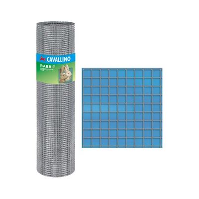 VIGOR-BLINKY BlinkY 90291 Rete zincata per conigli 50 cm x 10 m