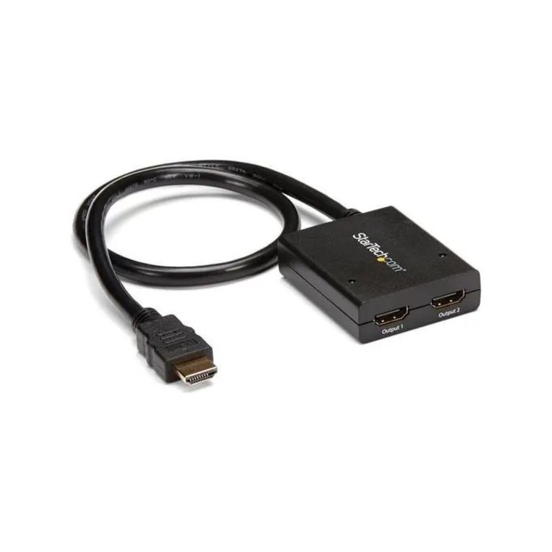 STARTECH.COM StarTech ST122HD4KU Splitter Video HDMI 2 Porte 4K 30Hz con Cavo Integrato Alimentazione USB o STARTECH.COM StarTech ST122HD4KU Splitter Video HDMI 2 Porte 4K 30Hz con Cavo Integrato Alimentazione USB o