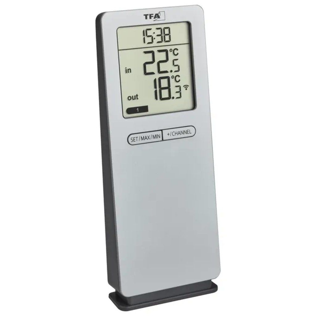 TFA-DOSTMANN TFA Dostmann Silver LOGO 2.0 RC – Termometro TFA-DOSTMANN TFA Dostmann Silver LOGO 2.0 RC – Termometro