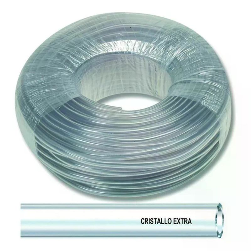 GENERICO Fitt FV26128 Tubo in PVC Trasparente Antigelo 8x12 mm, 150 m