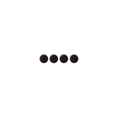 Karma HPA 1315 – Set 4 Spugne di Ricambio per Cuffie, Nero, 5 cm Karma HPA 1315 – Set 4 Spugne di Ricambio per Cuffie, Nero, 5 cm