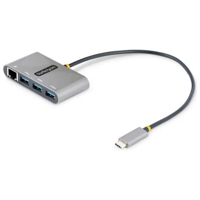 STARTECH.COM StarTech HB30C3A1GEA2 Hub USB-C con 3 porte USB-A e Gigabit Ethernet STARTECH.COM StarTech HB30C3A1GEA2 Hub USB-C con 3 porte USB-A e Gigabit Ethernet