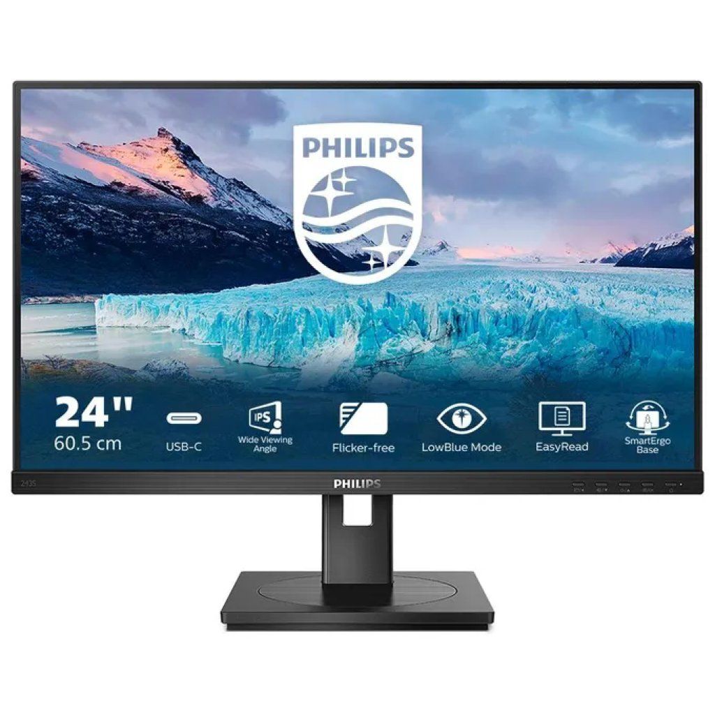 Philips 243S1-00 Monitor PC 23.8'' LED IPS Full HD 1920x1080 75 Hz USB Philips 243S1-00 Monitor PC 23.8'' LED IPS Full HD 1920x1080 75 Hz USB