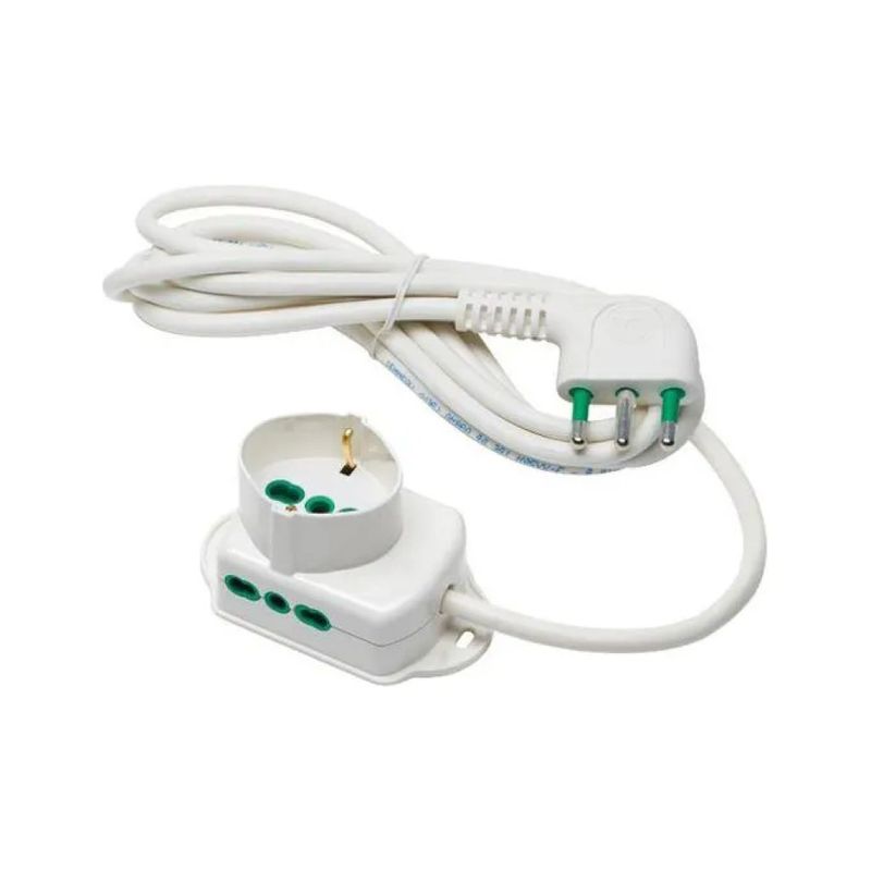 Fanton 42107 Prolunga Multipla Triax 3X1 con Cavo da 3 m