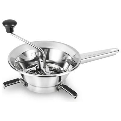 Moulinex Classic A40106 Passaverdure manuale in acciaio inox, 2 dischi, 19 cm