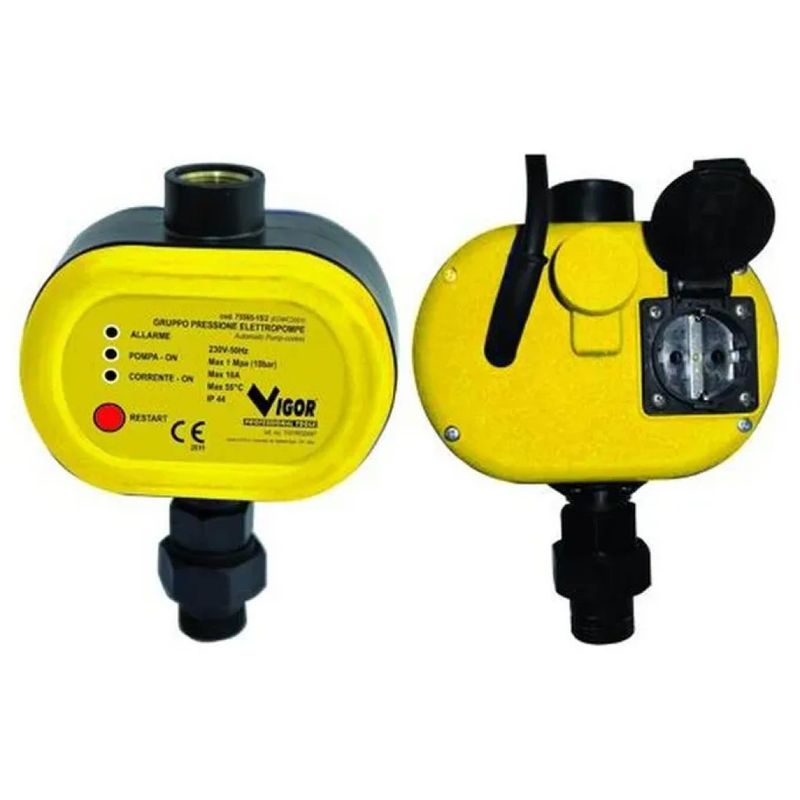 VIGOR-BLINKY Vigor V-GPE Pump-Control – Gruppo di pressione automatico 230 V, 10 bar