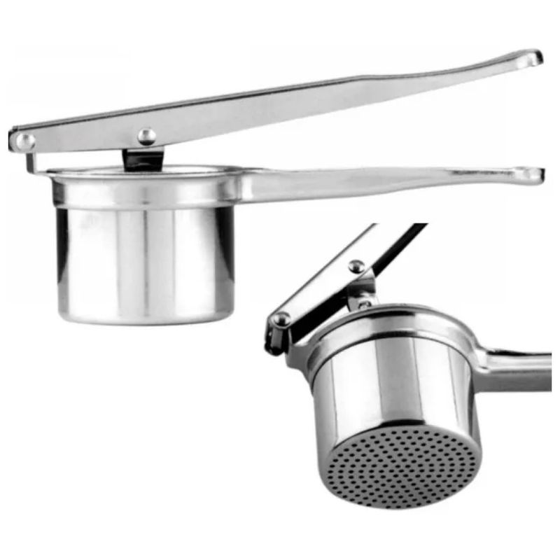 OMAC QUICK Schiacciapatate in Acciaio Inox 18/10, 26,6 cm