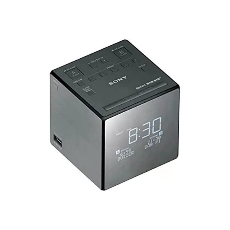 Sony XDR-C1DBP Radiosveglia DAB/DAB+ con USB – Nera