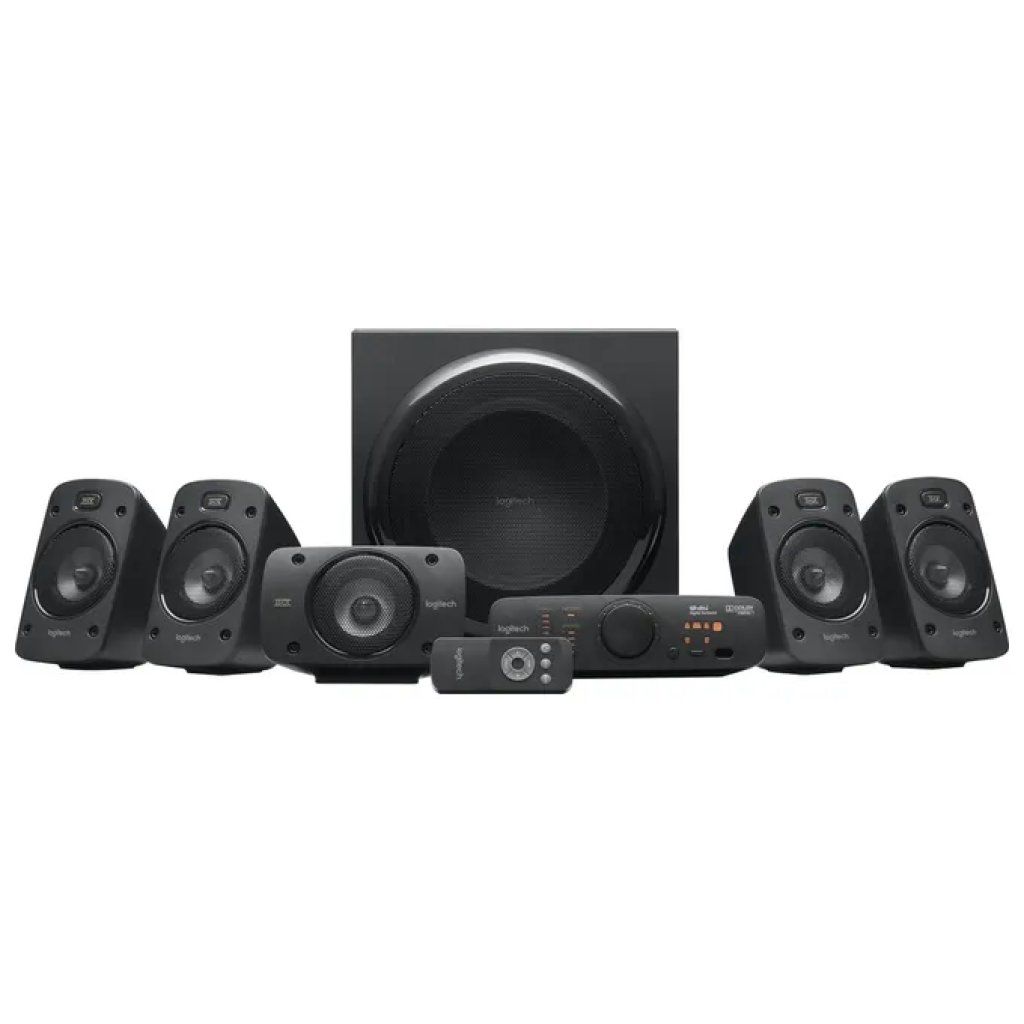 Logitech 980-000468 Z906 Sistema di Altoparlanti 5.1 Surround 500 W THX Dolby Digital DTS colore Nero