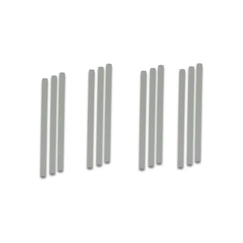 RO-MA 1195234 Colla a Caldo Trasparente, Stick 12 mm x 20 cm, 1 kg