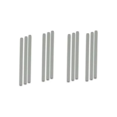 RO-MA Stick di colla a caldo trasparente, 12 mm, 20 cm, 1 kg