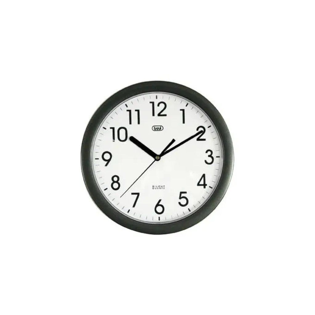 Trevi OM 3301 Orologio da Parete Nero 24 cm