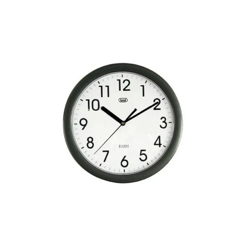 Trevi OM 3301 Orologio da Parete Nero 24 cm