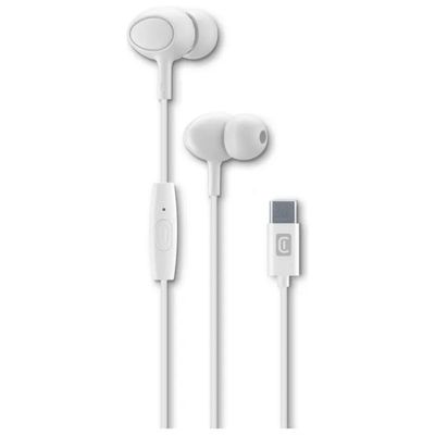 CELLULARLINE Cellular Line Auricolari con Filo e Microfono, Bianchi CELLULARLINE Cellular Line Auricolari con Filo e Microfono, Bianchi
