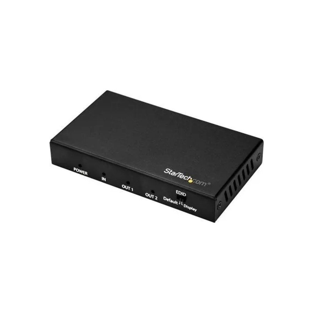 STARTECH.COM StarTech ST122HD202 Sdoppiatore Splitter HDMI a 2 porte 4K 60Hz HDR HDCP 2.2 colore Nero STARTECH.COM StarTech ST122HD202 Sdoppiatore Splitter HDMI a 2 porte 4K 60Hz HDR HDCP 2.2 colore Nero