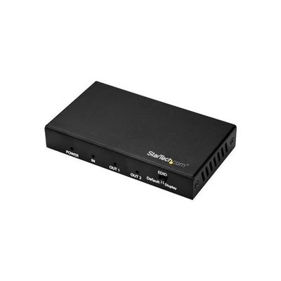 STARTECH.COM StarTech ST122HD202 Sdoppiatore Splitter HDMI a 2 porte 4K 60Hz HDR HDCP 2.2 colore Nero
