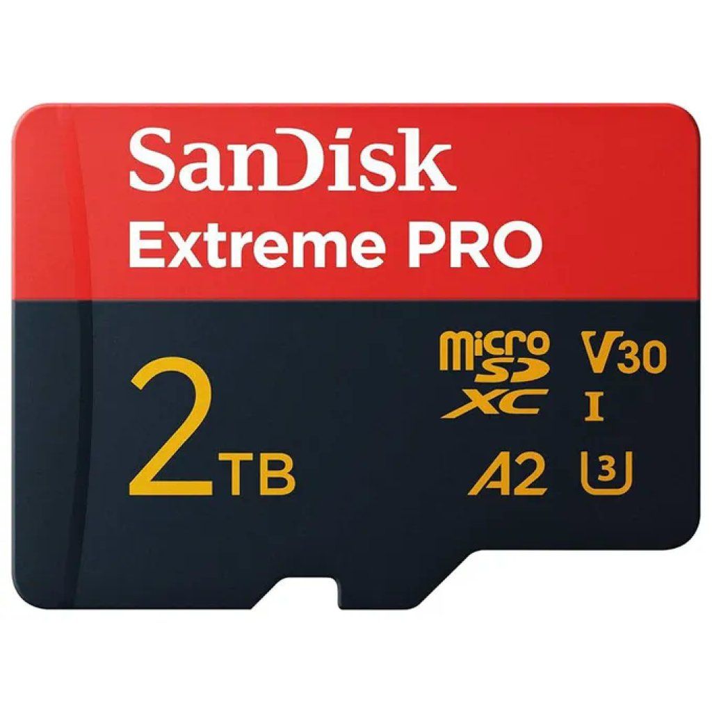 SanDisk Extreme PRO microSDXC 2 TB UHS-I con adattatore SD