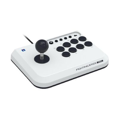 HORI Fighting Stick Mini per PS5 e PS4, Bianco HORI Fighting Stick Mini per PS5 e PS4, Bianco