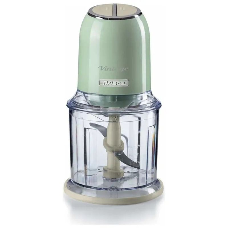 Ariete Vintage 0438 Tritatutto e Tritaghiaccio 400 W, 600 ml, Verde