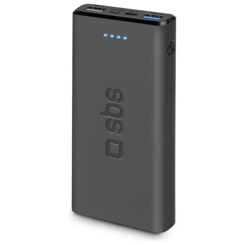 SBS Powerbank Fast Charge 10.000 mAh con 2 porte USB