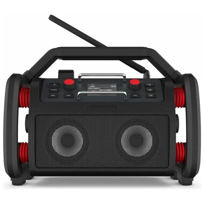 PerfectPro RP2 Rockpro Radio DAB+/FM da Cantiere, 30 W, IP65