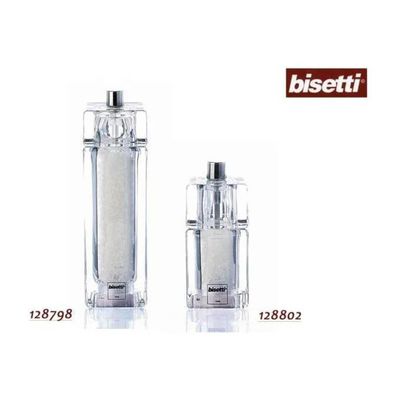 Bisetti 826S Como Macinasale Quadrato in Acrilico 14,5 cm