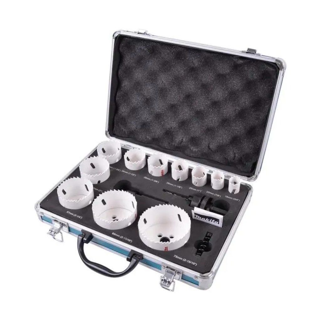 Makita D-47298 Set di 14 Seghe a Tazza Bimetalliche