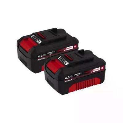 Einhell Power X-Change Twin Pack – 2 batterie 18 V 4,0 Ah