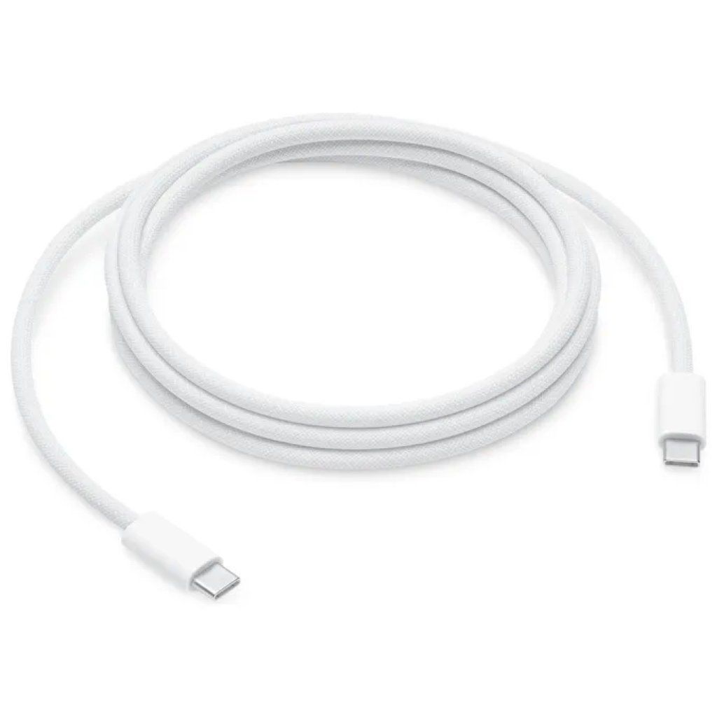 Apple MYQT3ZM-A Cavo di Ricarica USB-C 240W 2 m Tessuto Intrecciato colore Bianco