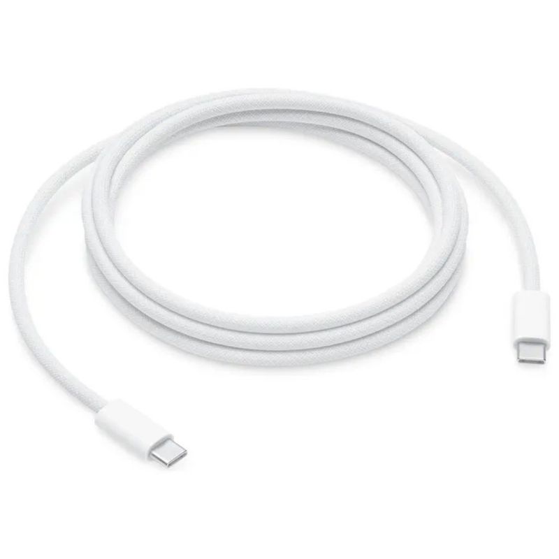 Apple MYQT3ZM-A Cavo di Ricarica USB-C 240W 2 m Tessuto Intrecciato colore Bianco