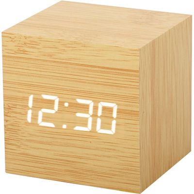 Lowell JD-9537 Sveglia Digitale LED effetto Legno Naturale