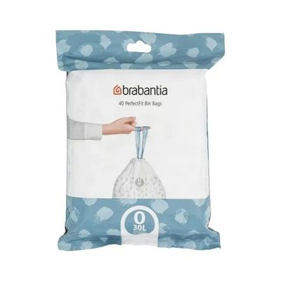 Brabantia PerfectFit Sacchi Immondizia Codice O, 30 L, 40 Pezzi
