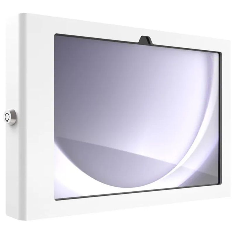 Compulocks custodia di sicurezza a parete per Samsung Galaxy Tab A9 Plus, 11'', con chiave, alluminio, bianco