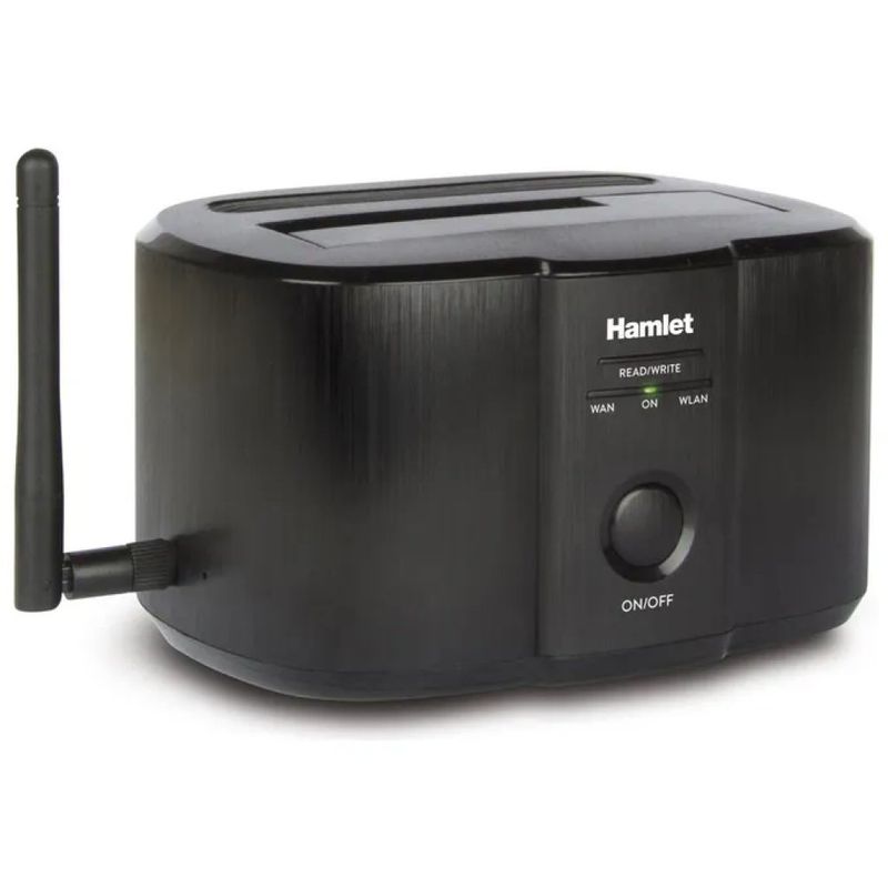 Hamlet HXDDWIFI Docking Station Wi-Fi Single Bay per Hard Disk SATA 2.5'' 3.5'' USB 3 Hamlet HXDDWIFI Docking Station Wi-Fi Single Bay per Hard Disk SATA 2.5'' 3.5'' USB 3